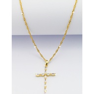 jewellery fashion accessories COP 916 necklace 916 gold necklace rantai leher 916 emas korea rantai gold necklace