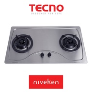 Tecno SR288SV / SR 288SV (90cm) 2-Burner Stainless Steel Cooker Hob