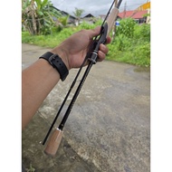 UL IROLY OROCHI 662 ROD 702 2-6LB (SOLAR CARBON) SPINNING BAITCASTING/