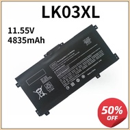 LK03XL Laptop Battery For HP envy 15 x360 15-bp 15-cn TPN-W127 W128 W129 W132 HSTNN-LB7U HSTNN-UB7I 
