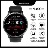 【NORTH EDGE】 NL02C PRO Men's Smart Watch Full Touch Customized Dial Blood Oxygen Blood Pressure Wate