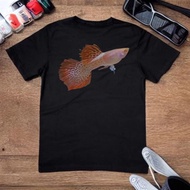 Guppy Albino Metal Snake Skin Red Lace / AMSSRL