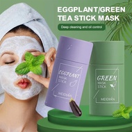 DJBS Deep Cleansing Green Tea Mask Stick Mud Facial Purifying Clay acne Oil Control Anti-Acne Whitening Skin Care Face b