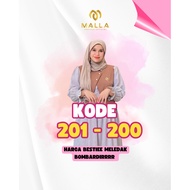 201-250 Mallaofficial Children's Dress Fitri 0326