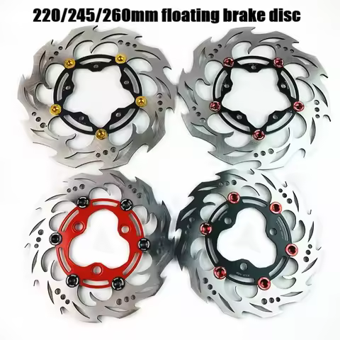 220/245/260mm Stainless steel Motorcycle Scooters Brake Front & Rear Disc Disks For Aerox Nitro BWS 