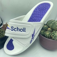 รองเท้าสกอลล์ เก๋า 90 Hot item Scholl fitness โทนสีขาวดูสุภาพสะอาด รองเท้าแตะ ผู้ชาย ลดแรงจุกๆ