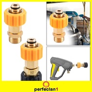 [Perfeclan1] M22Quick Plug Connector Pressure Washer Adapter Rustproof for Quick Connect Adapter for Pressure Washer