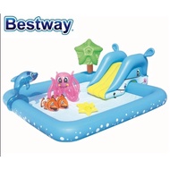 BESTWAY POOL 53052 Jumbo Rubber Children's Swimming POOL Ball Bath Slide