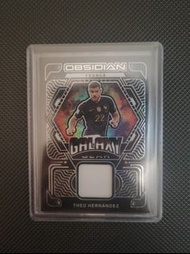 (48/199!) Panini 2022-23 Obsidian Soccer Theo Hernandez Galaxy Patch Relic 里奥費南迪斯 法國 球衣卡 球星卡 足球卡 世界盃