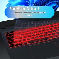 For Acer Nitro 5 AN515-45 AN515-55 43 51 51EZ 51BY 791P 15.6 Inch Laptop Silicone Case Clear Protective Keyboard Cover