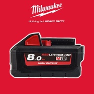 Milwaukee Battery M18 HB8 High Output 8.0 Ah