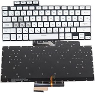 Laptop Keyboard for ASUS 0KNR0-261DHU00 6037B0211316 V20526DE1 Hungary HU with Backlit Without Frame
