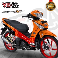 Decal Supra X 125 HELM IN Modif Keren Stiker Supra X 125 Fi Full Body Stiker Supra X HELM IN Full Bo