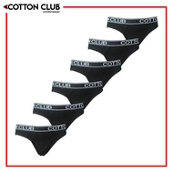 Cotton Club Men’s Premium Briefs Black Series (6 in 1) CC-351