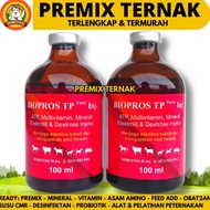 Termurah!!! BIOPROS TP FORTE 100ML VADCO - Vitamin Penguat Otot Hewan Sapi Kambing Anti Ambruk Like 