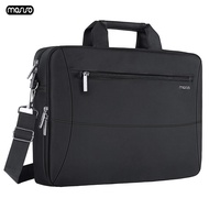 SMTMOSISO 15.6" Laptop Bag Case Waterproof Notebook Bag for MacBook HP Lenovo Dell Asus Acer Computer Shoulder Handbag B