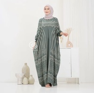 Gamis Kaftan Super Jumbo // Kaftan Alina // Resleting Depan // Gamis Kaftan // Home Dress // Kaftan 