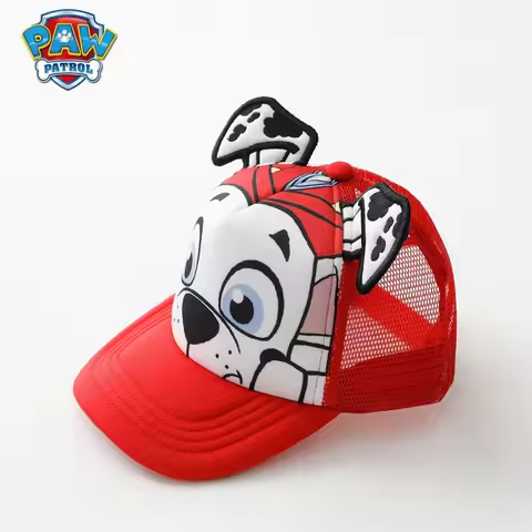 New Paw Patrol Baseball Cap for Kids Cartoon Anime Style Sun Protection Cap for Boys and Girls Perfe