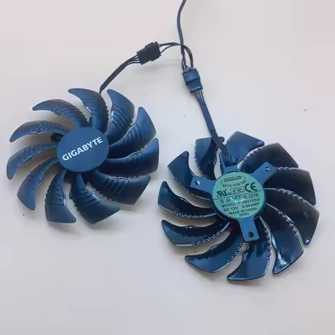 Cooling Fan for Gigabyte RX560 RX570 RX580 GTX 1050 GTX 1060 GTX 1070 Ti P106 Graphics Card Free Shi