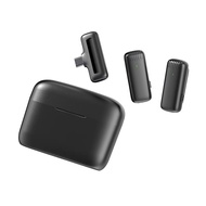 J13 Professional One TO Two 1 To 2 Wireless Lavalier Microphone Mini Lapel Mic For Recording Youtube