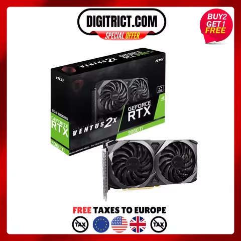 USED 2024 NVIDIA GeForce RTX 3060 Ti 2X 8G V1 LHR Used Gaming Graphics Card with GDDR6 8GB Memory us