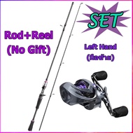 HAIYI FISHING ชุดคันเบ็ดคาร์บอนไฟเบอร์ ความยาว 2.1 ม. พร้อมรอกโลหะ 18+1BB 7.2:1 รองรับน้ำหนักรวมได้ 