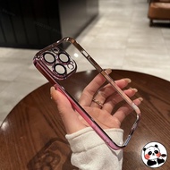 Luxury Plating Phone Case For Realme C67 C65 C60 C15 C25 C25S C30 C30S C55 C53 C51 C35 C33 C31 C21Y 