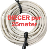 KABEL LISTRIK ETERNA NYM 2X1.5 DIECER PER 25METER DAN PER ROLL 50METER