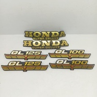 Emblem gl100 gl125 emblem box gl100 gl125 logo battery cover gl100 gl125 emblem set gl100 gl125