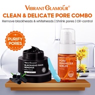 VIBRANT GLAMOUR Clean & Pore Shrink Repair Combo Deep Cleansing | Oil-control