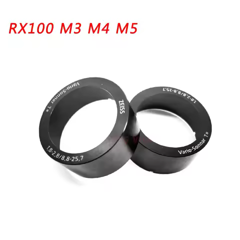For RX100 Lens Parameter Circle Replacement Camera Front Lens Mount Connection Rings Camera Accessor
