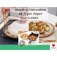 Korea] Air Fryer Pot/ Air Fryer Paper/ Air Fryer Liners/ Dutch Oven Liners/ Disposable Liners/ Oven/ Microwave