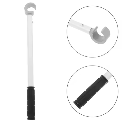 Extended Window Opening Lever Blind Curtain Rod Blinds Awning Tool Tools Silica Gel Adjustable Pole 