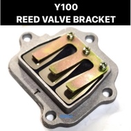 YAMAHA Y100 REED VALVE BRACKET (ST) // Y100 SPORT 100 SPORT100 Y 100 Y100 REED VALVE ASSY SPARE PART
