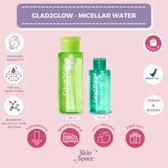 GLAD2GLOW Mugwort Salicylic Acid Acne Clear Micellar Water Facial Cleanser and Makeup Remover