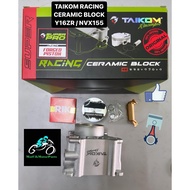 TAIKOM BLOCK BLOK CERAMIC FORGED PISTON / CYLINDER BLOCK JAPAN QUALITY Y16ZR Y16Z Y16 NVX155 NVX 155