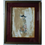 Old Picture Frame With Glass Front Size 38.5x46x2 cm. Shipped By shopee Only