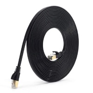 30m Cat8 Ethernet Cable 2000Mhz CAT 8 40Gbps Flat Network Cable CAT8 RJ45 Network Lan Patch Cord for