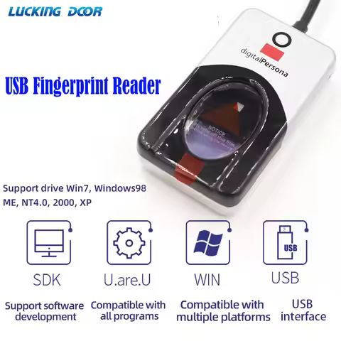 Plus Digital Persona U are U 4500 Biometric Fingerprint Scanner USB Fingerprint Reader Sensor uru450