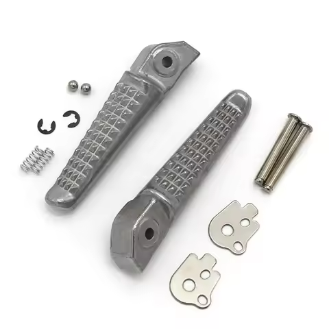 Motorcycle Footrests Foot pegs Rear For Honda MOTO CB400F NT400 NTV600 CBR300R CBR650F NTV650 XL1000