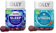 Olly Nutrition Vitamin Gummy Zen Attitude Two Pack! Goodbye Stress! Restful Sleep! Gift Set!