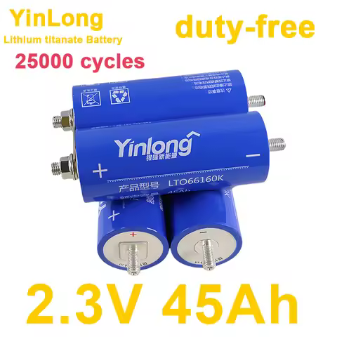 2.3V 45Ah battery Original Yinlong LTO 66160 10C discharge lithium Titanate batteries DIY 12V 24V 48