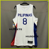 ∭ ✤ ▧ ♥ Men's New Original Gilas Pilipinas #8 Thompson Jersey Blue