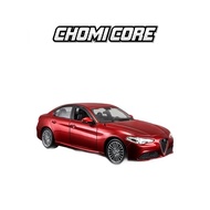 ✨1:24 Scale Alfa Romeo Giulia BBURAGO Vehicle Models Miniature Diecast Cars Toy