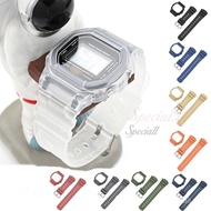 Silicone Band+Watch case for  DW5600/5610 DW5600HR/GW-M5610 GW-B5600 Gshock Strap Sport Replacement 
