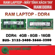 SAMSUNG HYNIX Laptop Ram DDR4 8GB/16GB Bus 2133/2400/2666/3200