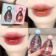 Cappuvini 6 Colors Glass Mirror Water Light Lipstick Makeup 2 Lip Long Moisturzing Available D4o2