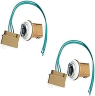 Jodriva 2 Pcs Turn Signal Socket and Connector, for 2003-2019, for Ford, for Lincoln, for Mercury, T