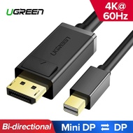 Cáp chuyển Mini Displayport To Displayport Ugreen 35013 10476 10477 MD105 (eARC 8K@60Hz x 4K@240Hz)