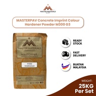 MASTERPAV Concrete Imprint Colour Hardener Powder M300 G3  (25kg)